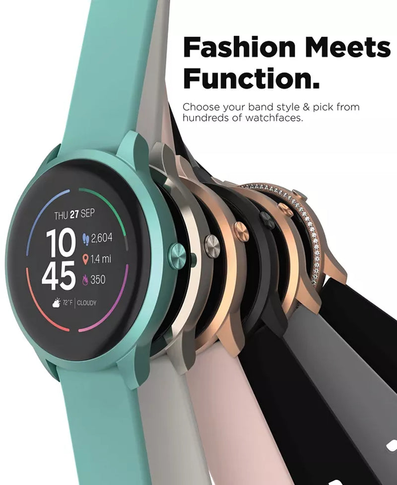 Sport 4 Unisex Silicone Strap Smartwatch 43.2Mm